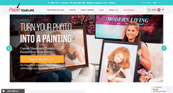 Desktop Screenshot of paintyourlife.com